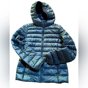 Uniqlo Blue Puffer Jacket